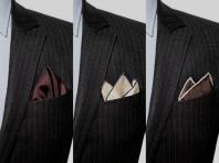 Пять способов правильно сложить нагрудный платок Как складывать нагрудный платок в пиджак